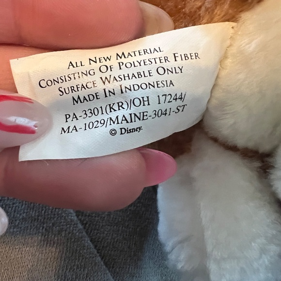 Vintage 1997 Disney 7' The Aristocrats Thomas O'Malley stuffed plush cat toy - Picture 4 of 4